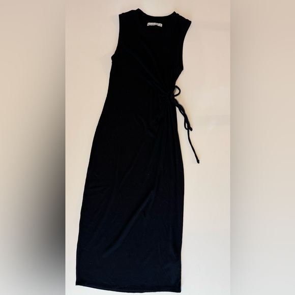 Abercrombie & Fitch black key hole maxi dress size XS - Picture 8 of 11